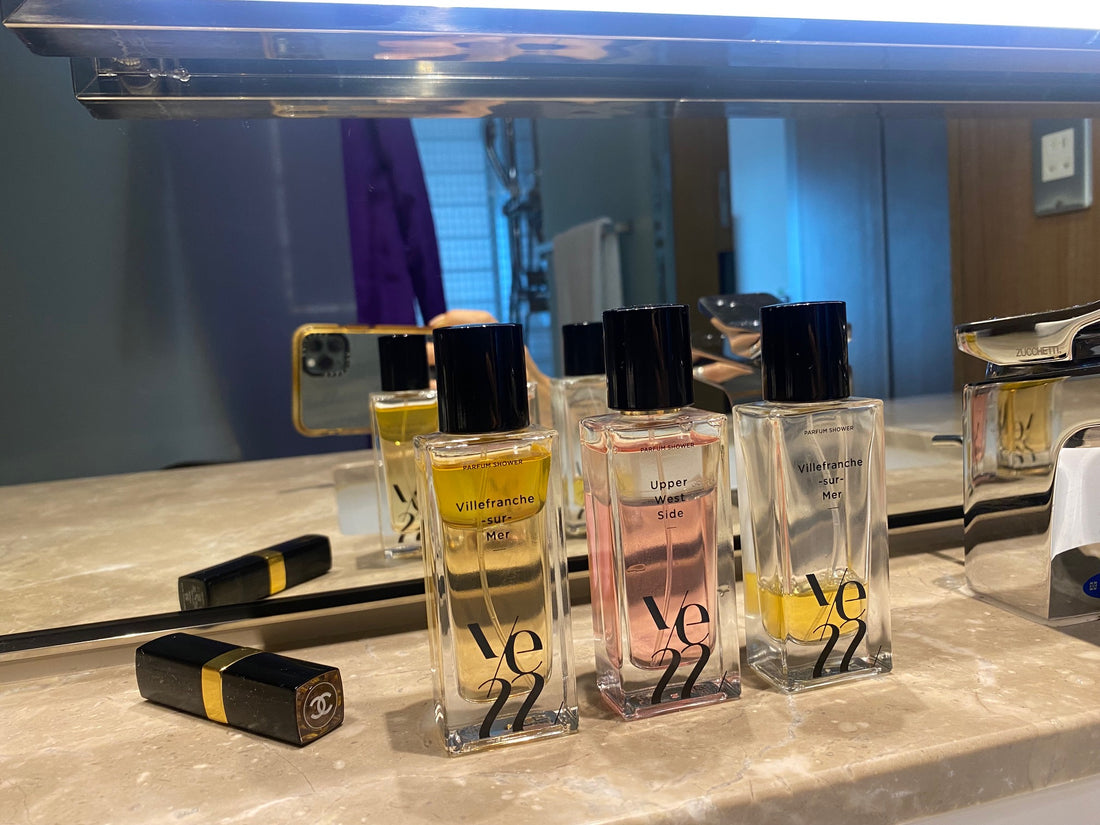 冬のパルファムシャワーの使い方